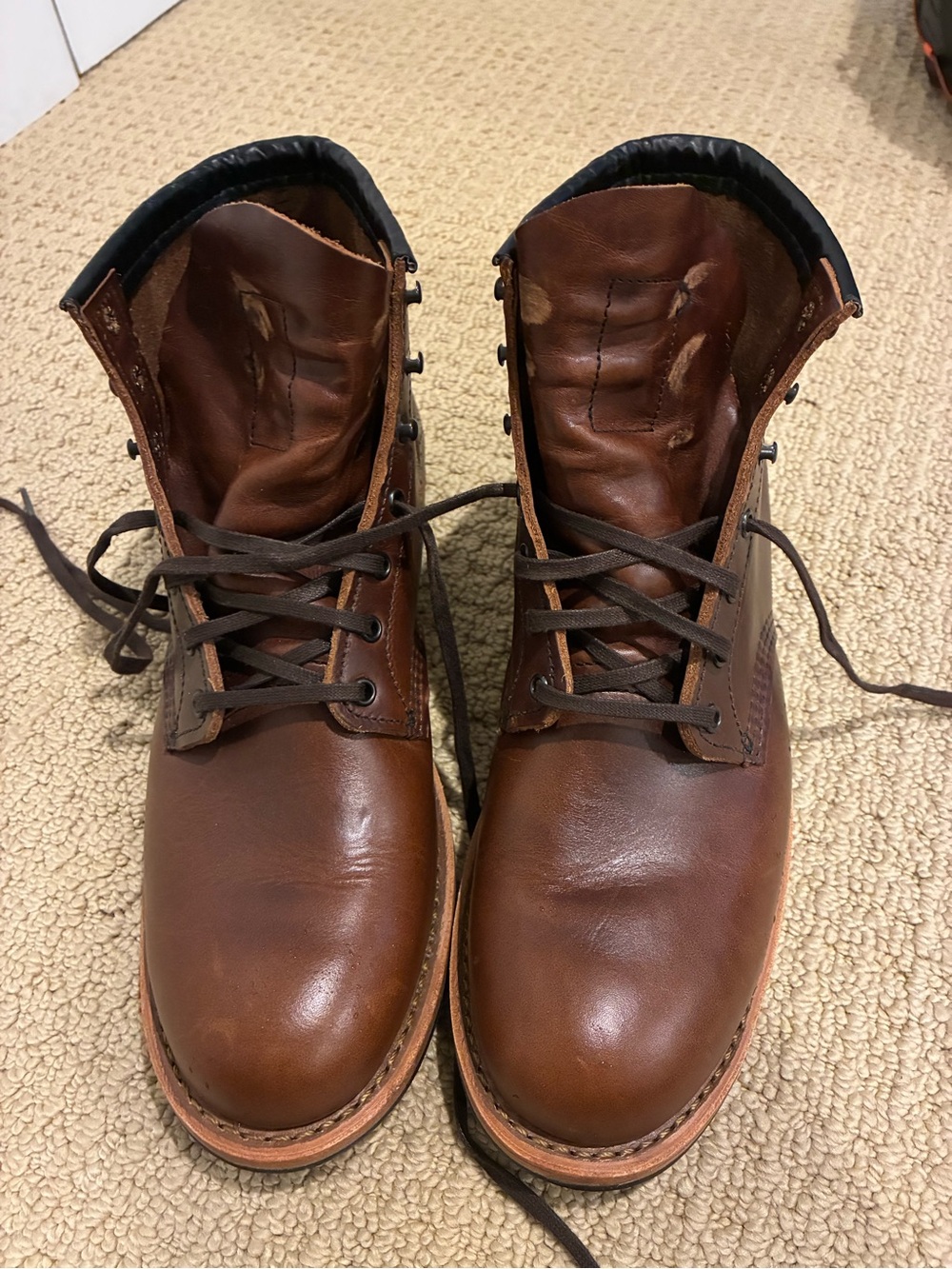 Red Wing 6-Inch Beckman Boots (Seconds) in Cigar 9422